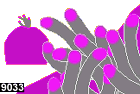 heteractis magnifica, anemone 9033
